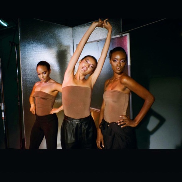 Naked Wardrobe strapless monokini bodysuit combo - Picture 6 of 8